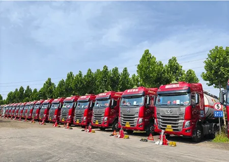 HazChem tank truck supply chain support