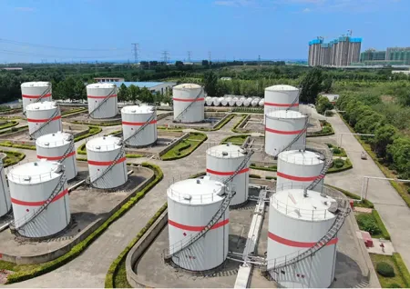 Yishun chemical tank storage area